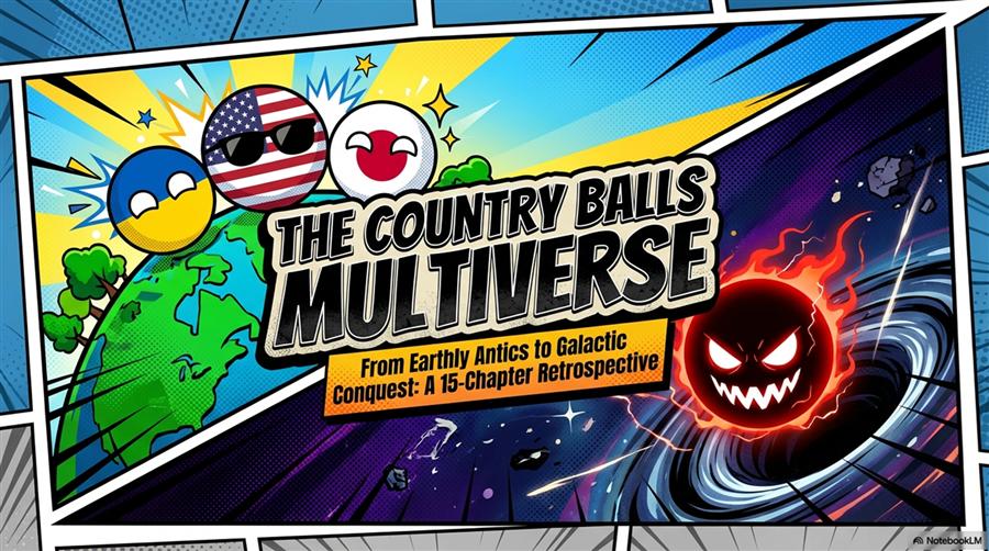 Country Balls Golden Era chapter 1 preview from the kids comic book